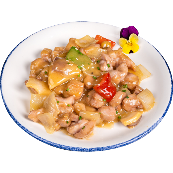 POLLO CON CURRY